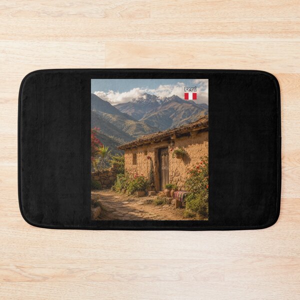 Item preview, Peru Andean Adobe House  designed and sold by Tienda-Vane.
