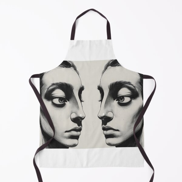 Item preview, Gemini Ink Art Print – Two Faces One Mind designed and sold by DarkinkArtPrint.
