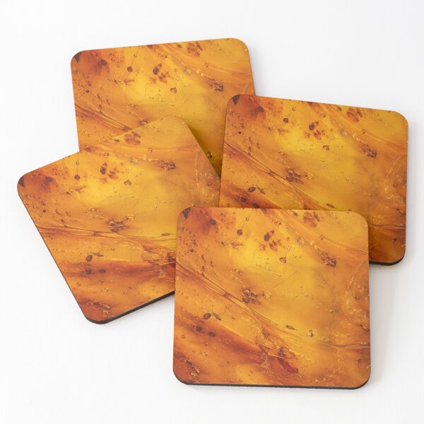 Item preview, Golden Amber Gemstone Texture – Warm Honey Resin Crystal Pattern Inspired by Natural Fossilized Amber for Elegant Home Decor and Accessories designed and sold by SurfaceCraft Studio.