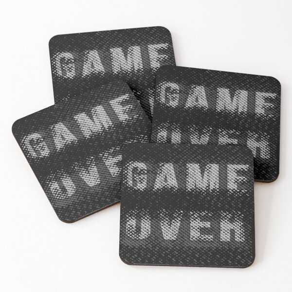Item preview, Game Over in Static designed and sold by weirdove.