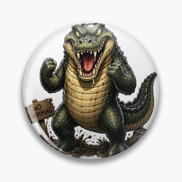Item preview, The Bayou Boss: Swamp Gator designed and sold by nikkolaus.