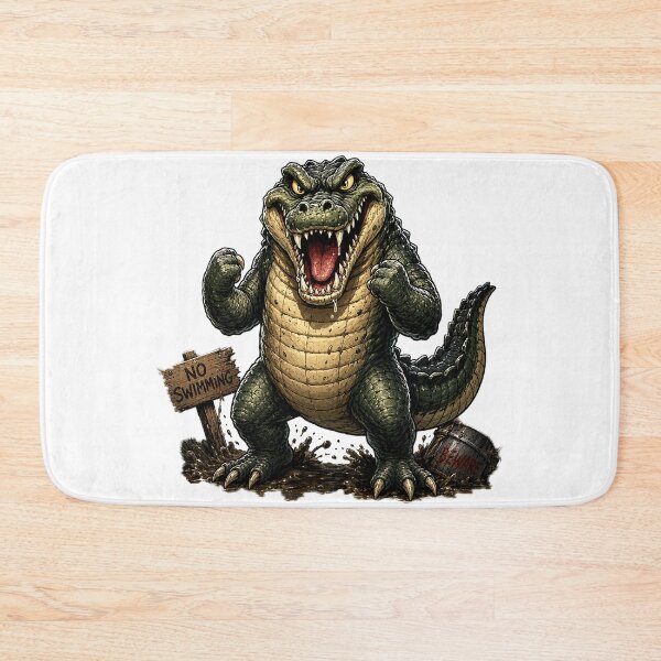 Item preview, The Bayou Boss: Swamp Gator designed and sold by nikkolaus.
