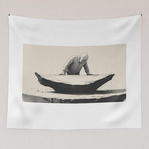 Item preview, Taurus Ink Art Print – Unmovable designed and sold by DarkinkArtPrint.