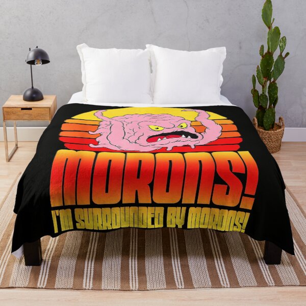 Item preview, Morons! I'm Surrounded By Morons! Krang Quote designed and sold by Hugosploosh.