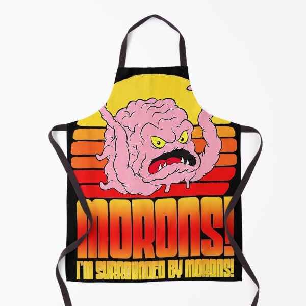 Item preview, Morons! I'm Surrounded By Morons! Krang Quote designed and sold by Hugosploosh.