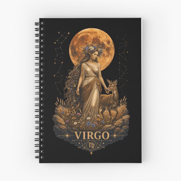 Item preview, Virgo Zodiac Goddess Moon Fantasy Art designed and sold by Cary-s.
