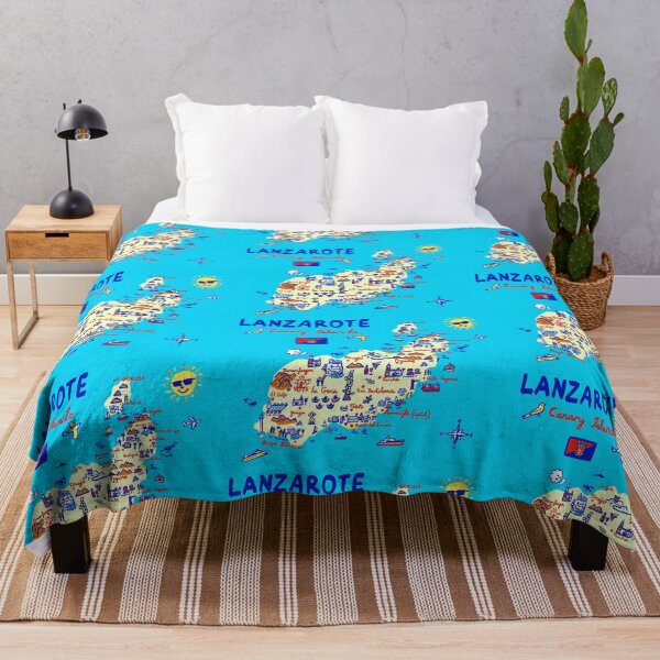Item preview, Lanzarote, Canary Islands, Spain designed and sold by Traveldrawings.
