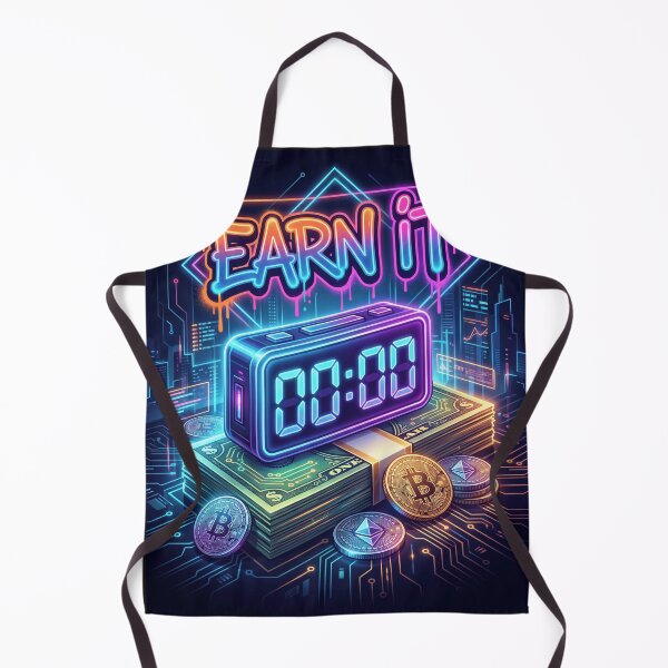 Item preview, Earn It Neon designed and sold by WearTheVibe Store.