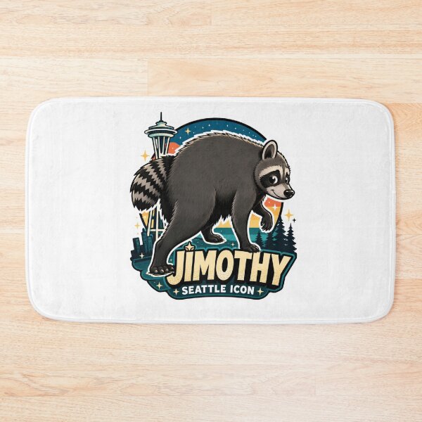 Item preview, Official Jimothy Seattle Icon Raccoon designed and sold by TSshirtShoppe.