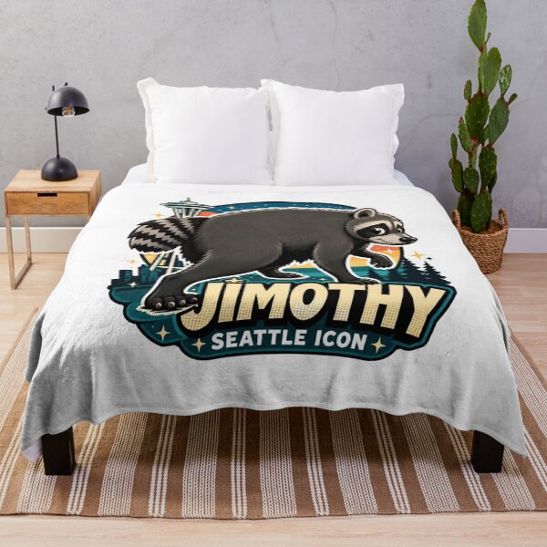 Item preview, Official Jimothy Seattle Icon Raccoon designed and sold by TSshirtShoppe.
