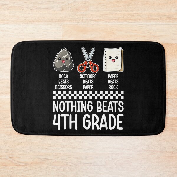 Item preview, Nothing Beats 4th Grade Student Fourth Grader Elementary School Teacher designed and sold by Hugosploosh.