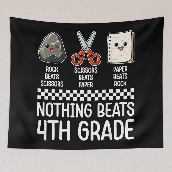 Item preview, Nothing Beats 4th Grade Student Fourth Grader Elementary School Teacher designed and sold by Hugosploosh.