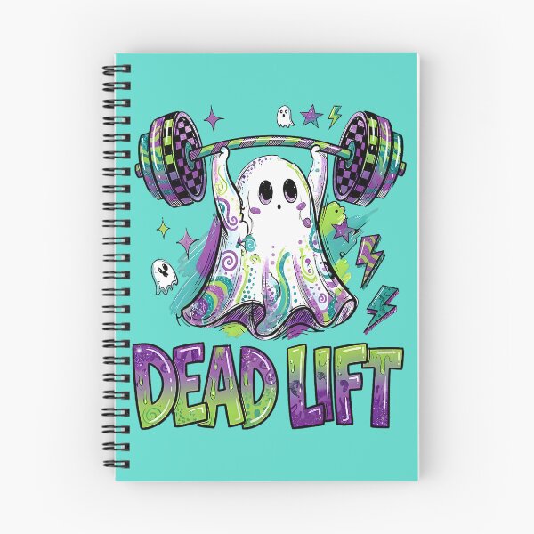 Item preview, Deadlift Funny Ghost Weight Lifting Gym Workout Halloween designed and sold by ROUFTOOP.