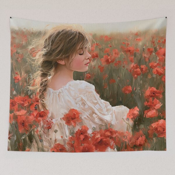 Item preview, Whispers Among Crimson Blooms designed and sold by Venon28.