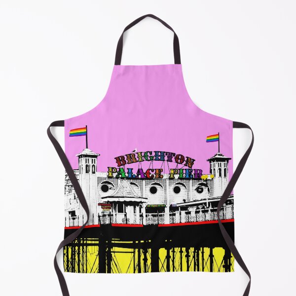 Item preview, BRightOn on Brighton Palace Pier Pop Art Pride Flag designed and sold by StudioFlea.