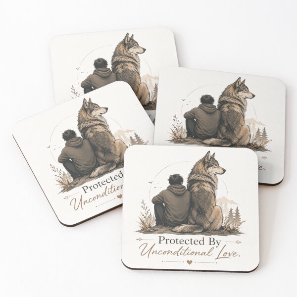 Item preview, Protected by Unconditional Love Dog Companion designed and sold by Safe Haven Pets.