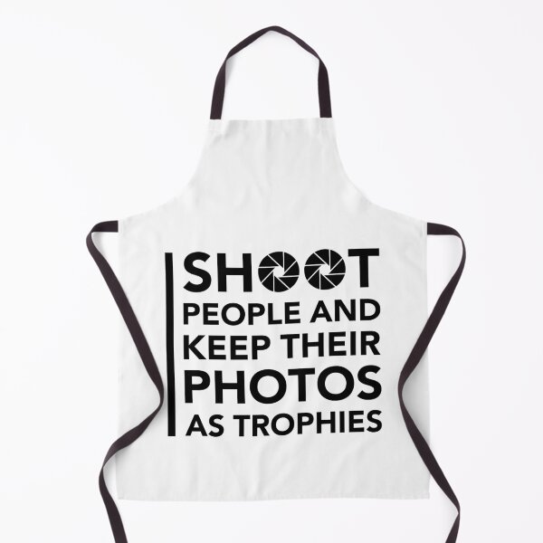 Item preview, Copy of I Shoot People and Keep Their Photos as Trophies | Funny Photographer Quote designed and sold by bambooks.tabooks.