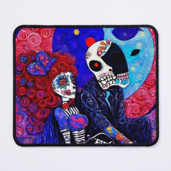 Item preview, Colorful Floral Sugar Skull Zombies designed and sold by TheDarkWardrobe.