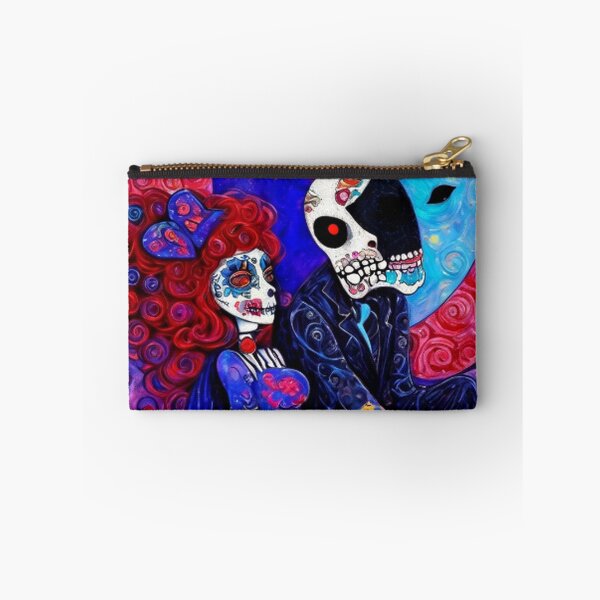 Item preview, Colorful Floral Sugar Skull Zombies designed and sold by TheDarkWardrobe.