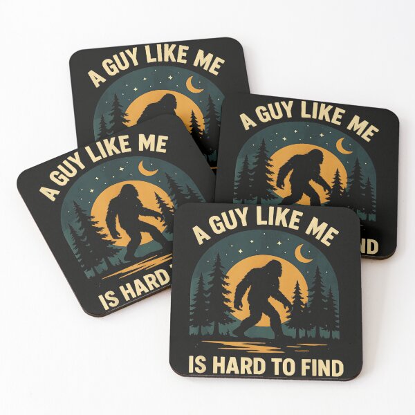 Item preview, A Guy Like Me Is Hard To Find Bigfoot Sasquatch Outdoorsman designed and sold by Hugosploosh.