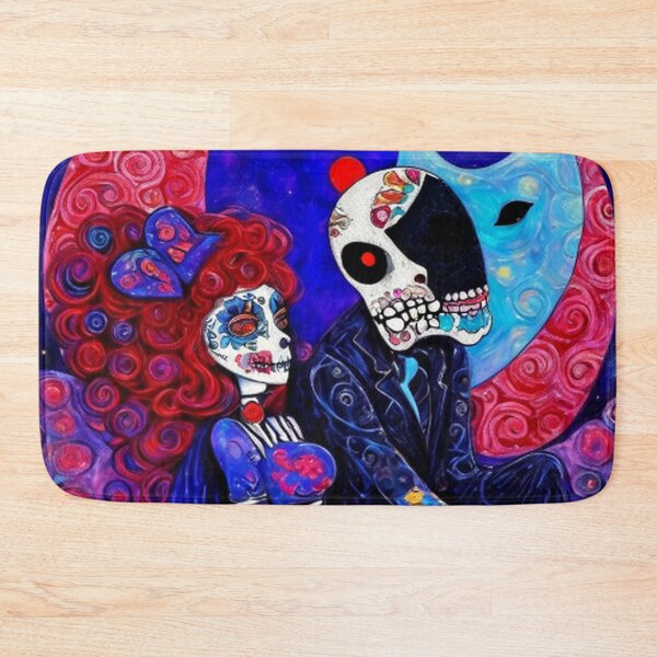 Item preview, Colorful Floral Sugar Skull Zombies designed and sold by TheDarkWardrobe.