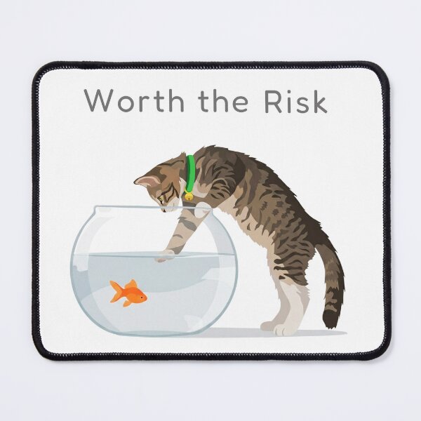Item preview, Risky Cat designed and sold by NorthNook.