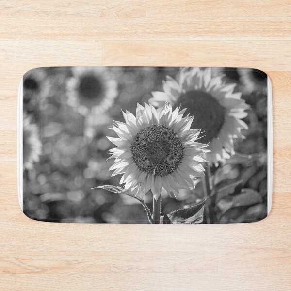 Item preview, Sunflower Field BW designed and sold by MoePhotography.