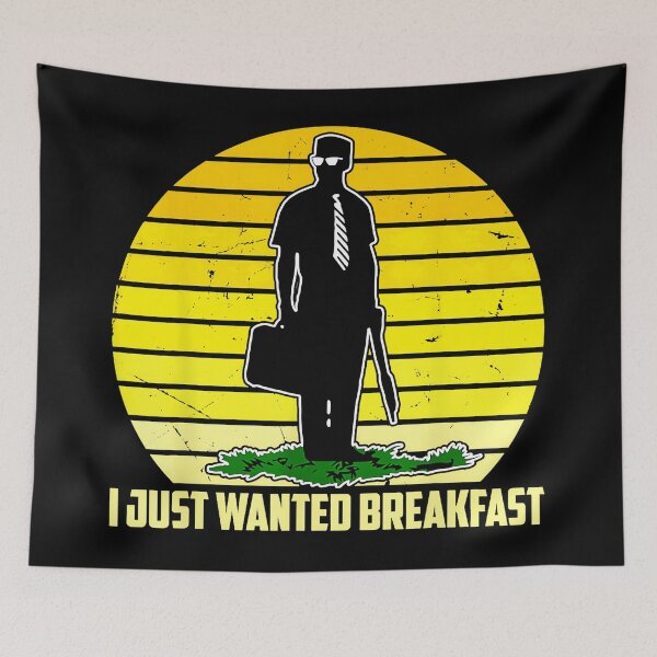 Item preview, I Just Wanted Breakfast Falling Down Movie Quote D-Fens Frustration designed and sold by Hugosploosh.