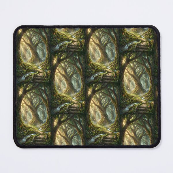 Item preview, Enchanted Forest Path Mossy Tree Canopy designed and sold by Itsheartshop.