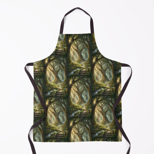 Item preview, Enchanted Forest Path Mossy Tree Canopy designed and sold by Itsheartshop.