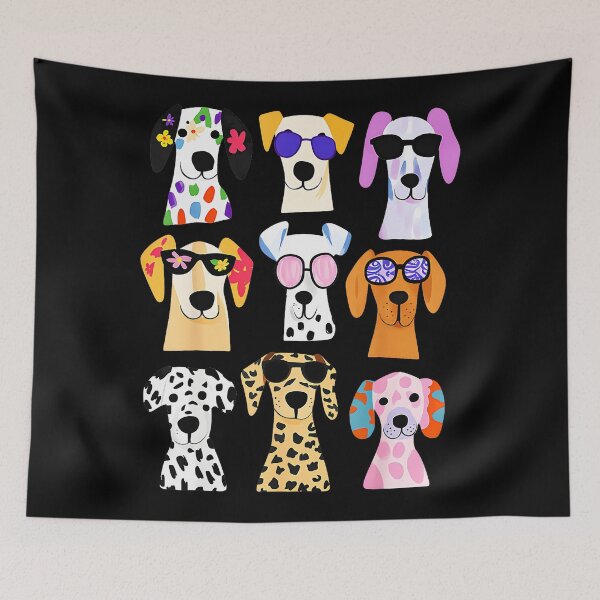 Item preview, Dog Faces Puppy Owner Pet Lover Gift designed and sold by Hugosploosh.
