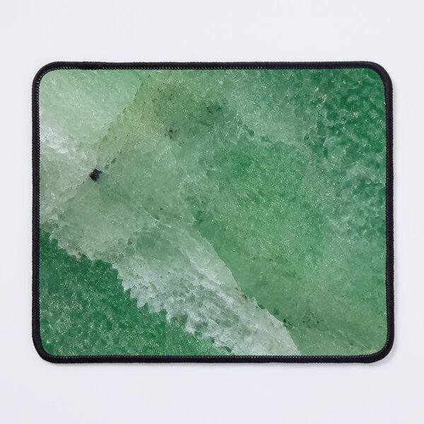 Item preview, Natural Green Aventurine Quartz Crystal Texture – Raw Gemstone Surface with Soft Emerald Green Mineral Pattern for Elegant Nature Inspired Decor and Accessories designed and sold by SurfaceCraft Studio.