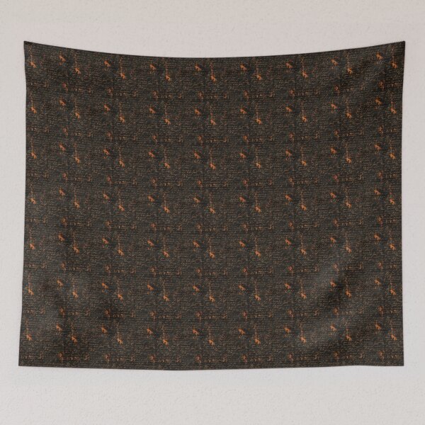 Item preview, Vintage Distressed Halloween Letters Pattern  designed and sold by LouieVanille.