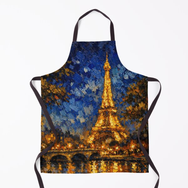Item preview, Romantic Paris Night Painting | Eiffel Tower Impressionist Wall Art | Textured Canvas Print | Paris Cityscape Decor designed and sold by thesmilngnature.