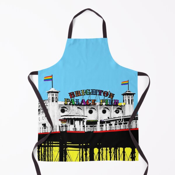 Item preview, BRightOn on Brighton Palace Pier Pop Art Pride Flag designed and sold by StudioFlea.