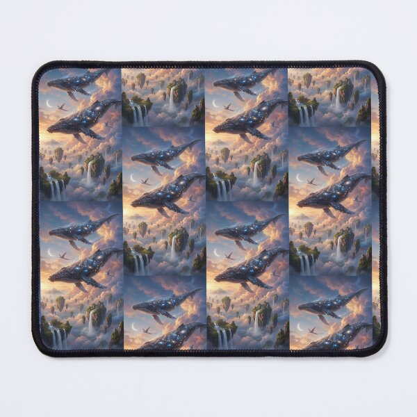 Item preview, Cosmic Whales Flying Sky Floating Islands designed and sold by Itsheartshop.