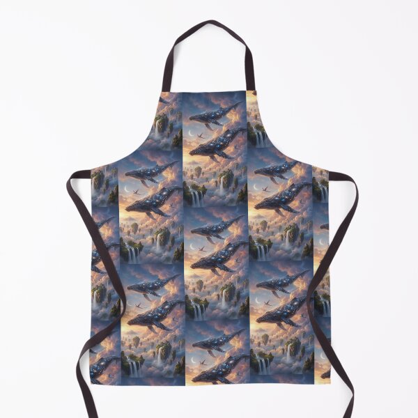 Item preview, Cosmic Whales Flying Sky Floating Islands designed and sold by Itsheartshop.