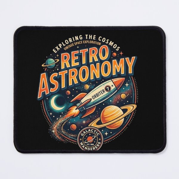 Item preview, RETRO ASTRONOMY designed and sold by Mahe Jabeen.