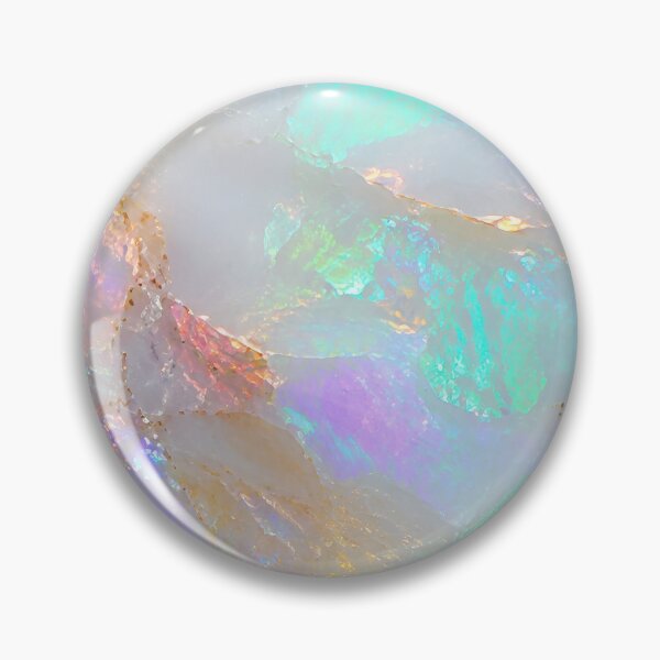 Item preview, White Precious Opal Gemstone Texture – Iridescent Crystal Surface with Rainbow Play of Color Natural Opal Pattern for Luxury Decor and Elegant Accessories designed and sold by SurfaceCraft Studio.