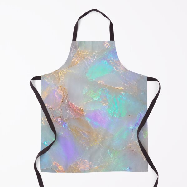 Item preview, White Precious Opal Gemstone Texture – Iridescent Crystal Surface with Rainbow Play of Color Natural Opal Pattern for Luxury Decor and Elegant Accessories designed and sold by SurfaceCraft Studio.