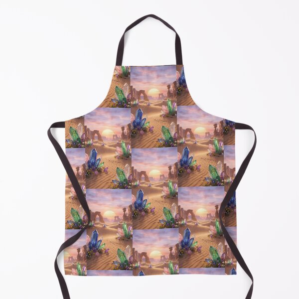 Item preview, Desert Sunset Crystal Cluster Landscape designed and sold by Itsheartshop.