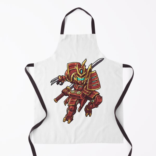 Item preview, Honor meets high-tech in this adorable Chibi Samurai Mecha DIGITAL hand draw artwork designed and sold by sabartgunpla.