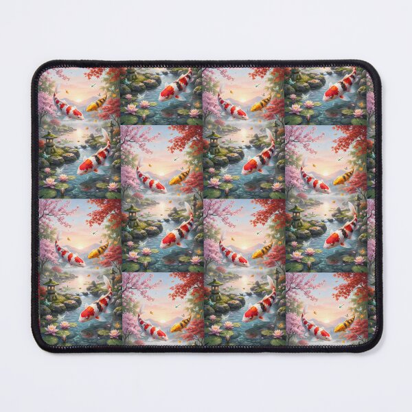 Item preview, Zen Japanese Koi Fish Garden Pond designed and sold by Itsheartshop.