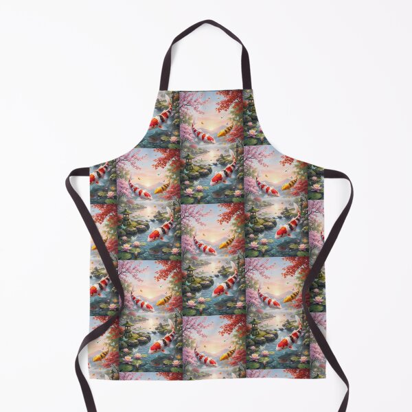 Item preview, Zen Japanese Koi Fish Garden Pond designed and sold by Itsheartshop.