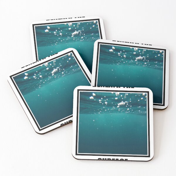Item preview, Beneath The Surface - Underwater Ocean Minimalist Landscape Art designed and sold by PabloOriginals.