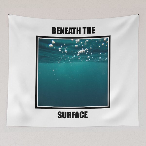 Item preview, Beneath The Surface - Underwater Ocean Minimalist Landscape Art designed and sold by PabloOriginals.