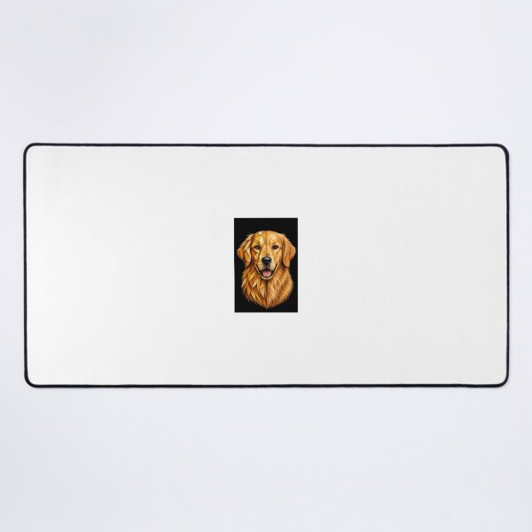 Item preview, Golden Retriever Half Low Poly Portrait designed and sold by VeltrixaDesigns.