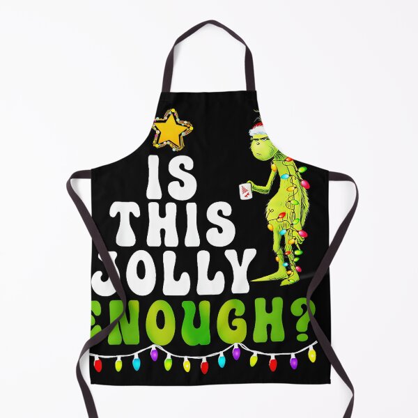 Item preview, Is This Jolly Enough Grinch Christmas Holiday Humor designed and sold by Hugosploosh.