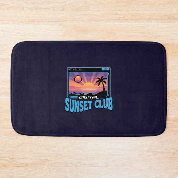 Item preview, Digital Sunset Club 90s Retro designed and sold by Zazz Lee.
