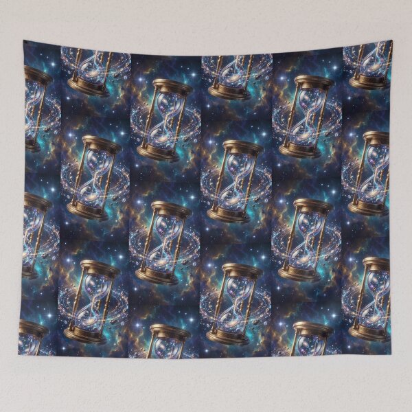 Item preview, Cosmic Hourglass Galaxy Sand Time  designed and sold by Itsheartshop.